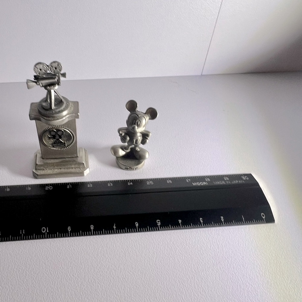 Disney Pewter Mickey Lot of 2